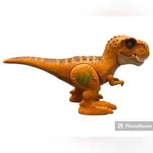 Walking Roaring Dinosaur approximate measurements 12.5”x 6.5”